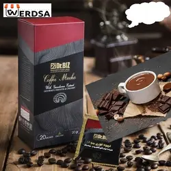 خرید قهوه گانودرما هات چاکلت دکتر بیز 20 عدد ساشه ایی 24 عدد بسته کد 1446