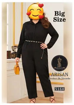 اورال مجلسی زنانه ARISAN 5164 خاص و پوشیده بیگ سایز ۴۴ تا ۵۰ همراه کمربند بسیار شیک