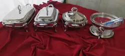 ست سوفله خوری نقره ای | سوفله خوری مد استیل