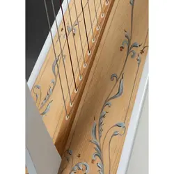 خرید چنگ عباسی 38 سیم مدل تارا آکبند - دنیای ساز