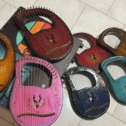 خرید چنگ رومی 16 سیم آکبند - دنیای ساز