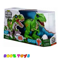 ربات دایناسور تی رکس سبز روبو الایو سری Dino Wars