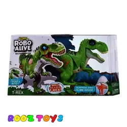 ربات دایناسور تی رکس سبز روبو الایو سری Dino Wars