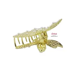 کلیپس مو مجلسی مدل پروانه ای طلایی