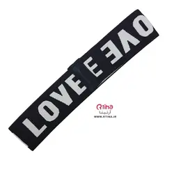 تل کشی جدید پسرانه دخترانه پهن مدل LOVE