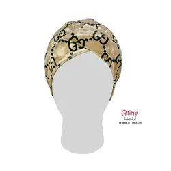 توربان جدید طرح گوچی مخمل آستر دار