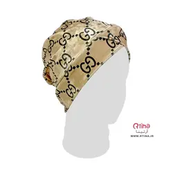 توربان جدید طرح گوچی مخمل آستر دار