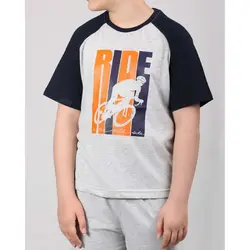 تیشرت شلوارک بچه گانه پسرانه مدل RIDE