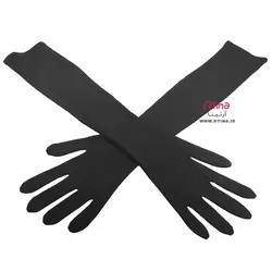 دستکش نخی ساق بلند زنانه (تا آرنج/بالای آرنج)