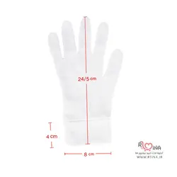 دستکش زنانه نخی ساده (مچ دار) مدل Gloves102