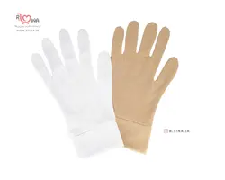 دستکش زنانه نخی ساده (مچ دار) مدل Gloves102