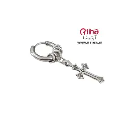 گوشواره پیرسینگ گوش جدید طرح صلیبی