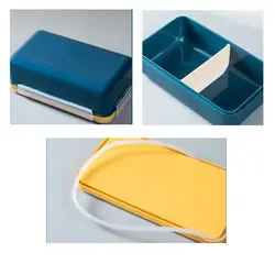 ظرف نگهداری غذا (لانچ باکس) + قاشق چنگال + یک جفت چاپستیک