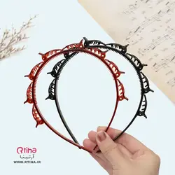 تل موی دخترانه زنانه جدیدمدل کلیپسی (مشکی قهوه ای)