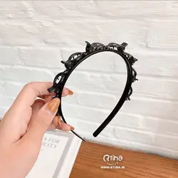 تل موی دخترانه زنانه جدیدمدل کلیپسی (مشکی قهوه ای)