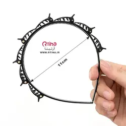 تل موی دخترانه زنانه جدیدمدل کلیپسی (مشکی قهوه ای)