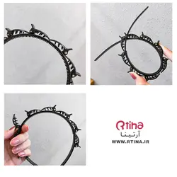 تل موی دخترانه زنانه جدیدمدل کلیپسی (مشکی قهوه ای)