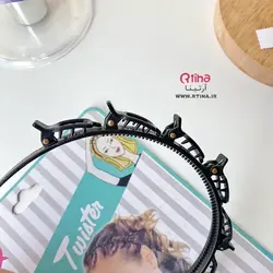 تل موی دخترانه زنانه جدیدمدل کلیپسی (مشکی قهوه ای)