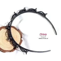 تل موی دخترانه زنانه جدیدمدل کلیپسی (مشکی قهوه ای)