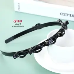 تل موی دخترانه زنانه جدیدمدل کلیپسی (مشکی قهوه ای)