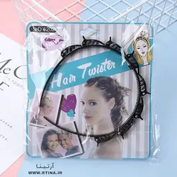 تل موی دخترانه زنانه جدیدمدل کلیپسی (مشکی قهوه ای)