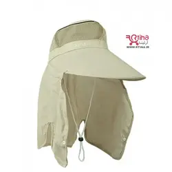 کلاه و نقاب تابستانی با محافظ گردن+ بند نگهدارنده
