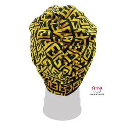 توربان پارچه ای مخمل زنانه دخترانه طرح فندی