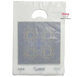 نایلون کوچک طرح دار سایز 26*18 دسته دار/ 100 تایی