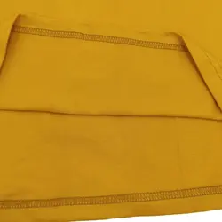 تیشرت رکابی مردانه زرد خردلی/ تمام نخ