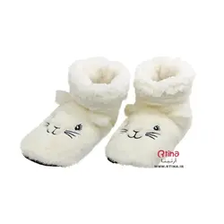 پاپوش خز دار زنانه دخترانه زمستانی /کیوت ساقدار