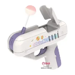 تفنگ آبنباتی موزیکال /کندی گان چراغدار (candy gun)