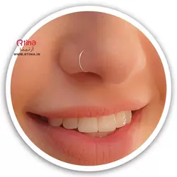 پیرسینگ فیک لب، بینی، گوش/ حلقه ای ساده
