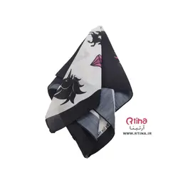 مینی اسکارف کیوت طرح اسب شاخدار  یونیکورن/ بزرگسال و کودک