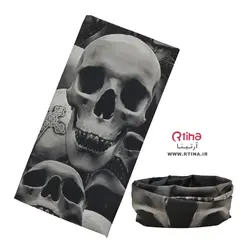 اسکارف کشی چند کاره طرح جمجمه اسپرت (دخترانه پسرانه)