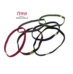 کش مو ورزشی پسرانه و دخترانه مدل تل کشی رنگی | 6عددی