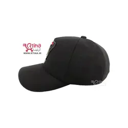کلاه مشکی اسپرت دخترانه پسرانه حلقه دار YX نمدی