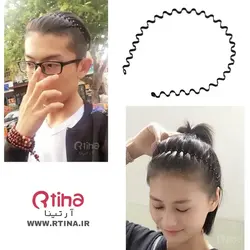 تل مو فلزی اسپرت مدل زیگزاکی  V3