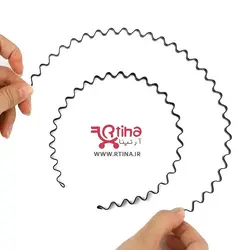 تل مو فلزی اسپرت مدل زیگزاکی  V3