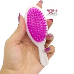 برس سر نوزاد دخترانه تا 5 سال طرح دار | دندانه ژله ای