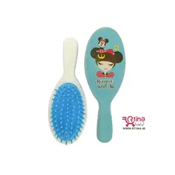 برس سر نوزاد دخترانه تا 5 سال طرح دار | دندانه ژله ای