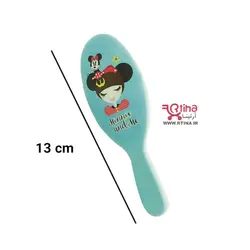 برس سر نوزاد دخترانه تا 5 سال طرح دار | دندانه ژله ای