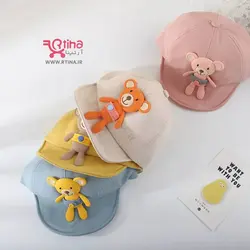 کلاه بچه گانه جدید دخترانه و پسرانه عروسک دار X.C.H