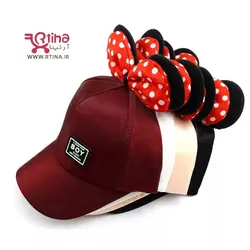 کلاه بچه گانه دخترانه مدل میکی موس