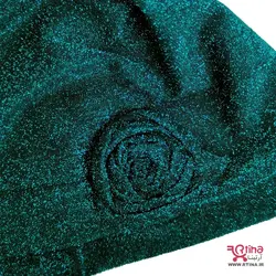 توربان لمه دخترانه و زنانه مجلسی لمه ای طرح گل جلو