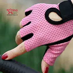 دستکش باشگاه بدنسازی زنانه و پسرانه ورزشی/ لایت