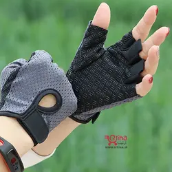 دستکش باشگاه بدنسازی زنانه و پسرانه ورزشی/ لایت