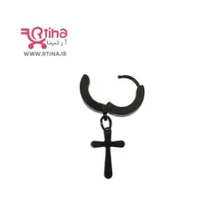 پیرسینگ گوش صلیب پسرانه و دخترانه مدل سوزنی