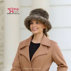 کلاه خز دار زنانه و دخترانه مدل باکت Womens Bucket Hat