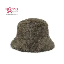 کلاه خز دار زنانه و دخترانه مدل باکت Womens Bucket Hat