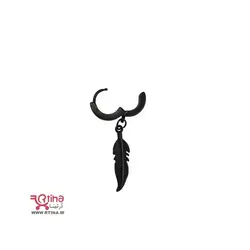 گوشواره اسپرت دخترانه و پسرانه طرح برگ سوزنی